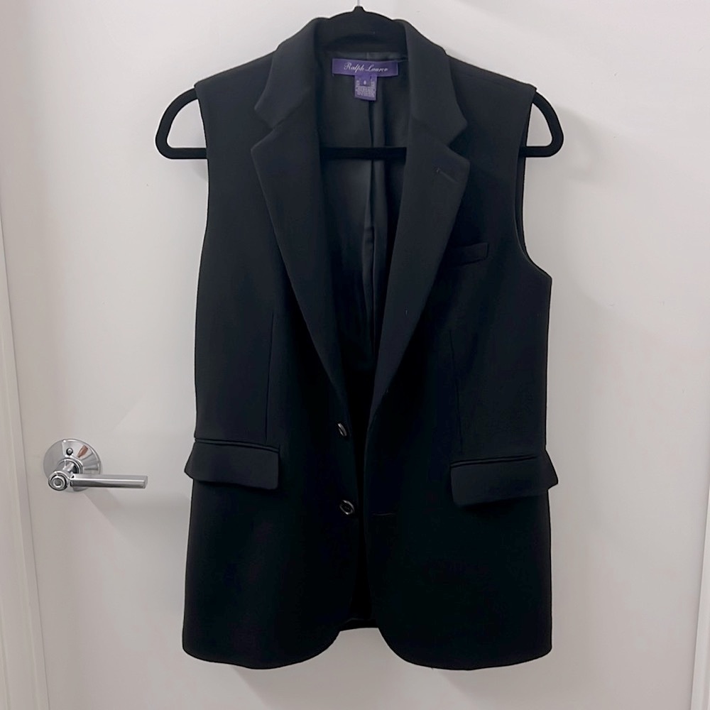 Ralph Lauren Purple Label Blazer Vest